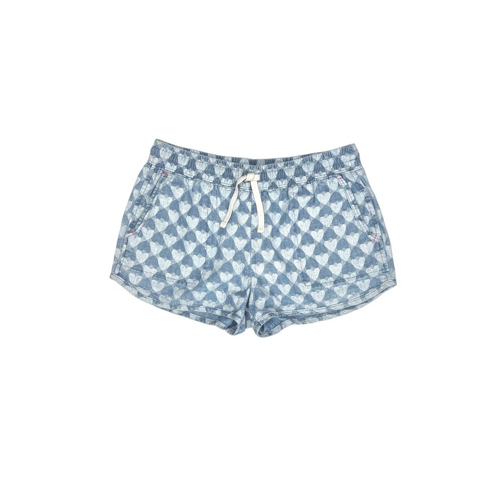 Crewcuts Chambray Heart Shorts